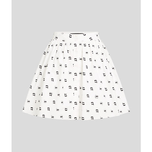 IKON AOP MINI SKIRT