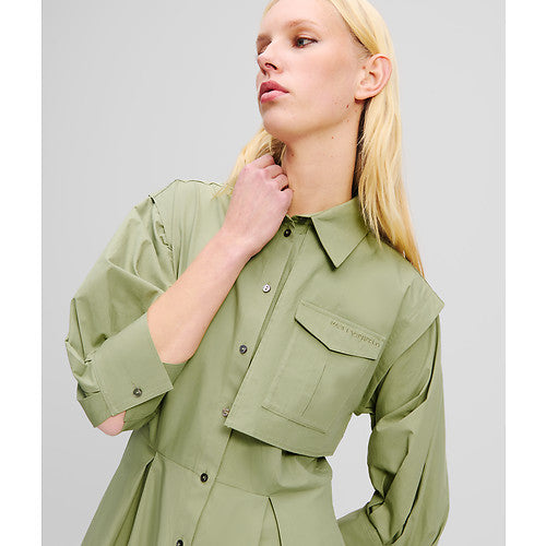 CARGO SHIRT DRESS