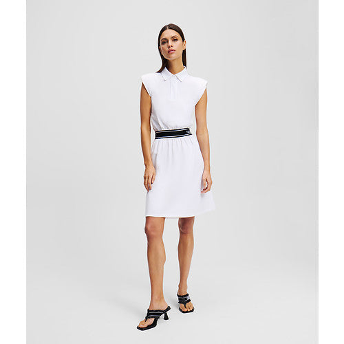 JERSEY POLO DRESS