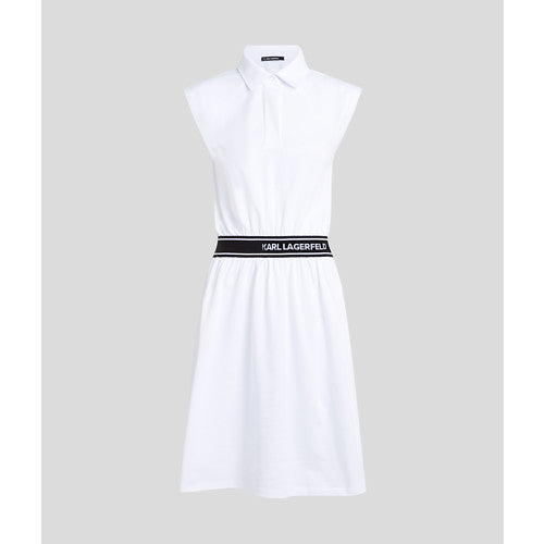 JERSEY POLO DRESS