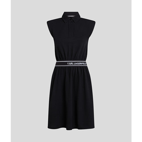 JERSEY POLO DRESS