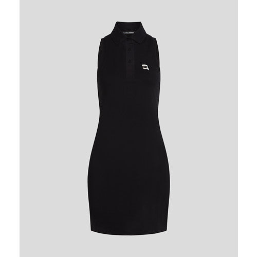 IKON PATCH POLO DRESS