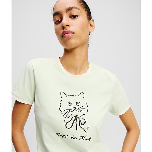 KL X JORGE PARRA CHOUPETTE FITTED T-SHIRT