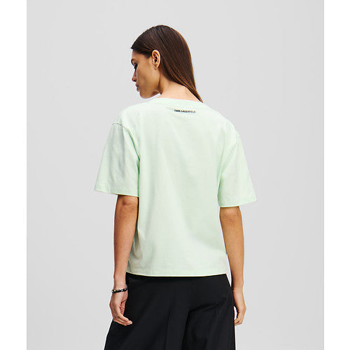 KARL SIGNATURE HEM V-NK TSHIRT