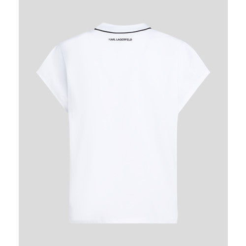 LOGO PIPING T-SHIRT