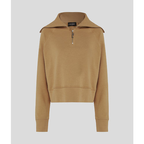 HALF ZIP SWEATSHIRT