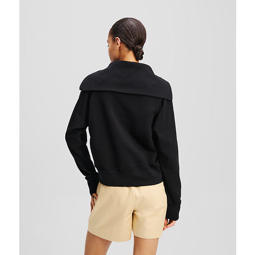 HALF ZIP SWEATSHIRT