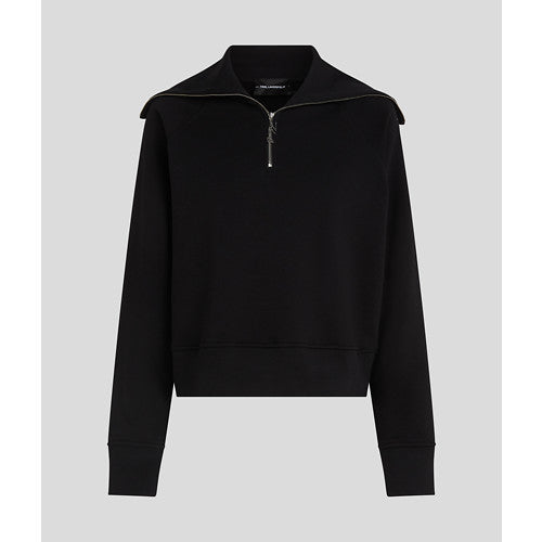 HALF ZIP SWEATSHIRT