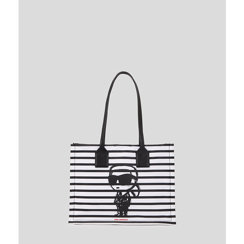 IKON NYLON STRIPES MD SQ TOTE