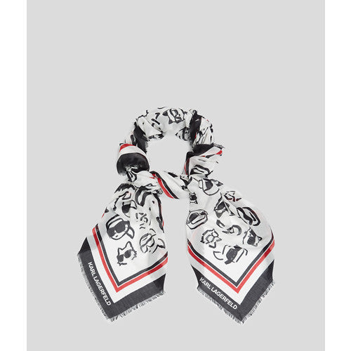 IKON DOODLE AOP MODAL SCARF