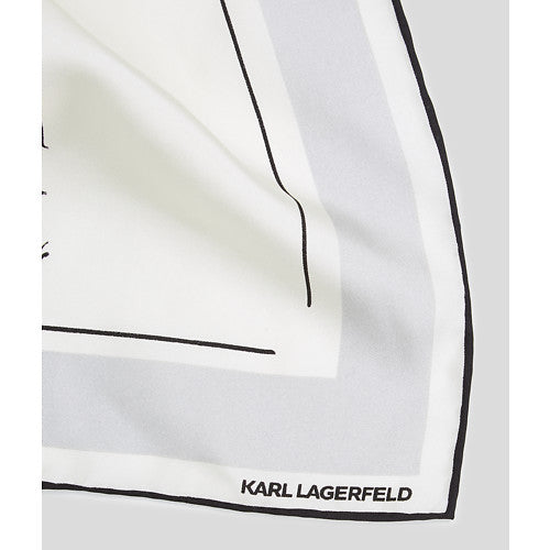 KL X JORGE PARRA SILK SCARF