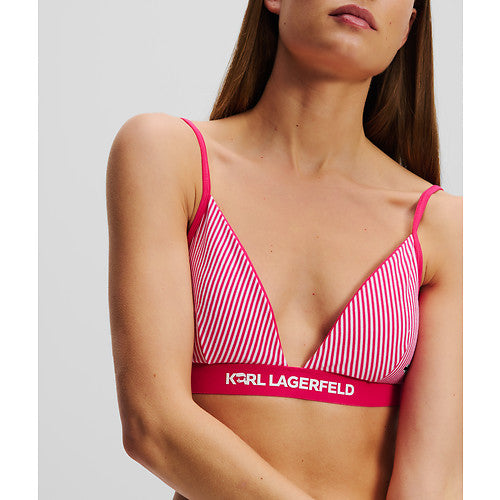 IKON STRIPE TRIANGL PADDED BRA