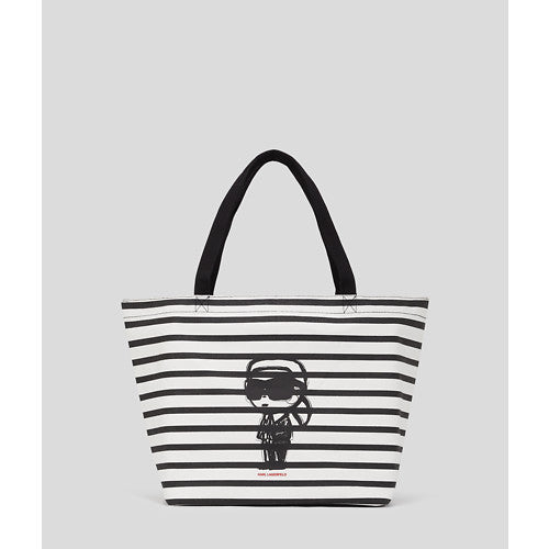 IKON PRINT STRIPE SHOPPER