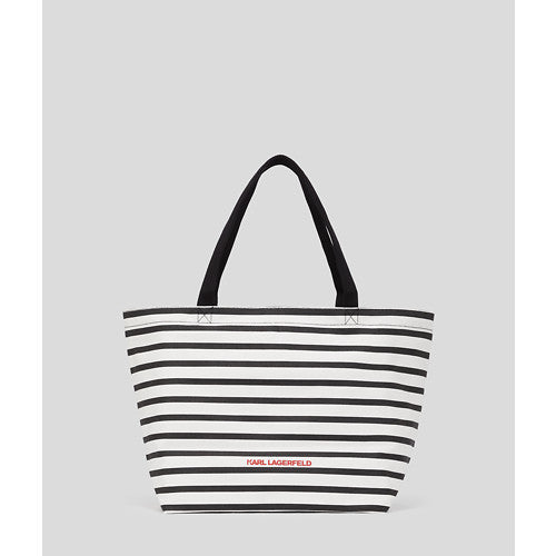 IKON PRINT STRIPE SHOPPER