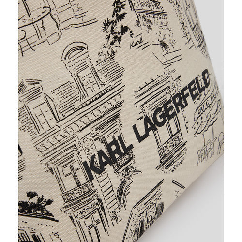 KL X JORGE PARRA AOP CANVAS SHOPPER