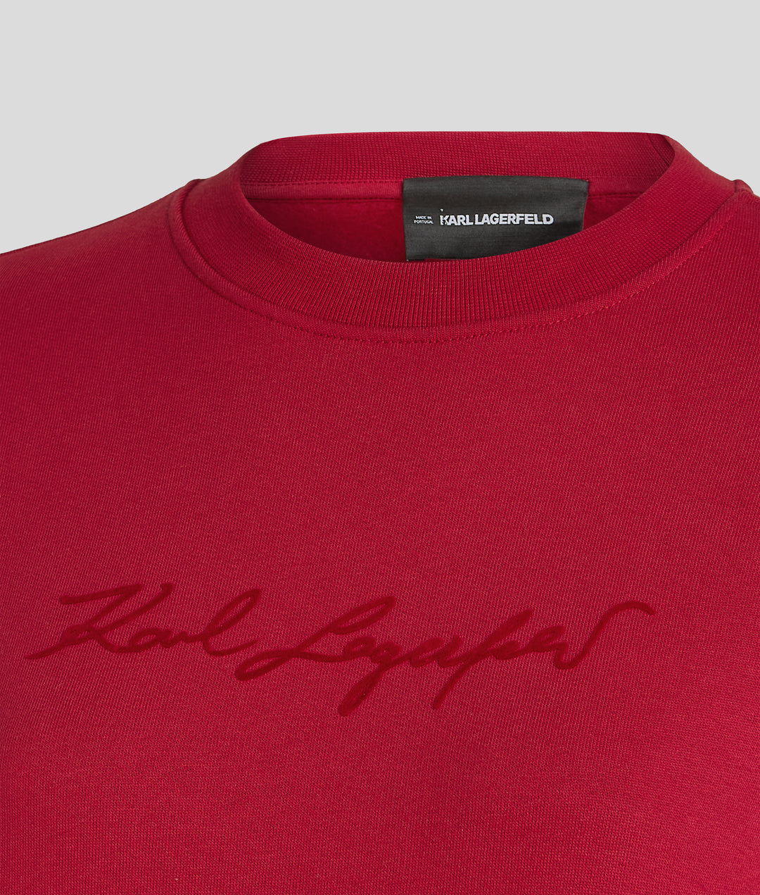 SIGNATURE FLOCK SWEATSHIRT