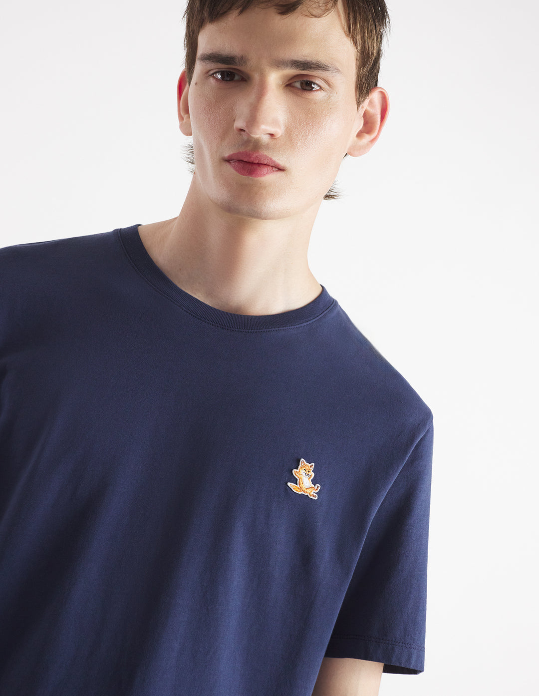 CHILLAX FOX PATCH REGULAR TEE SHIRT