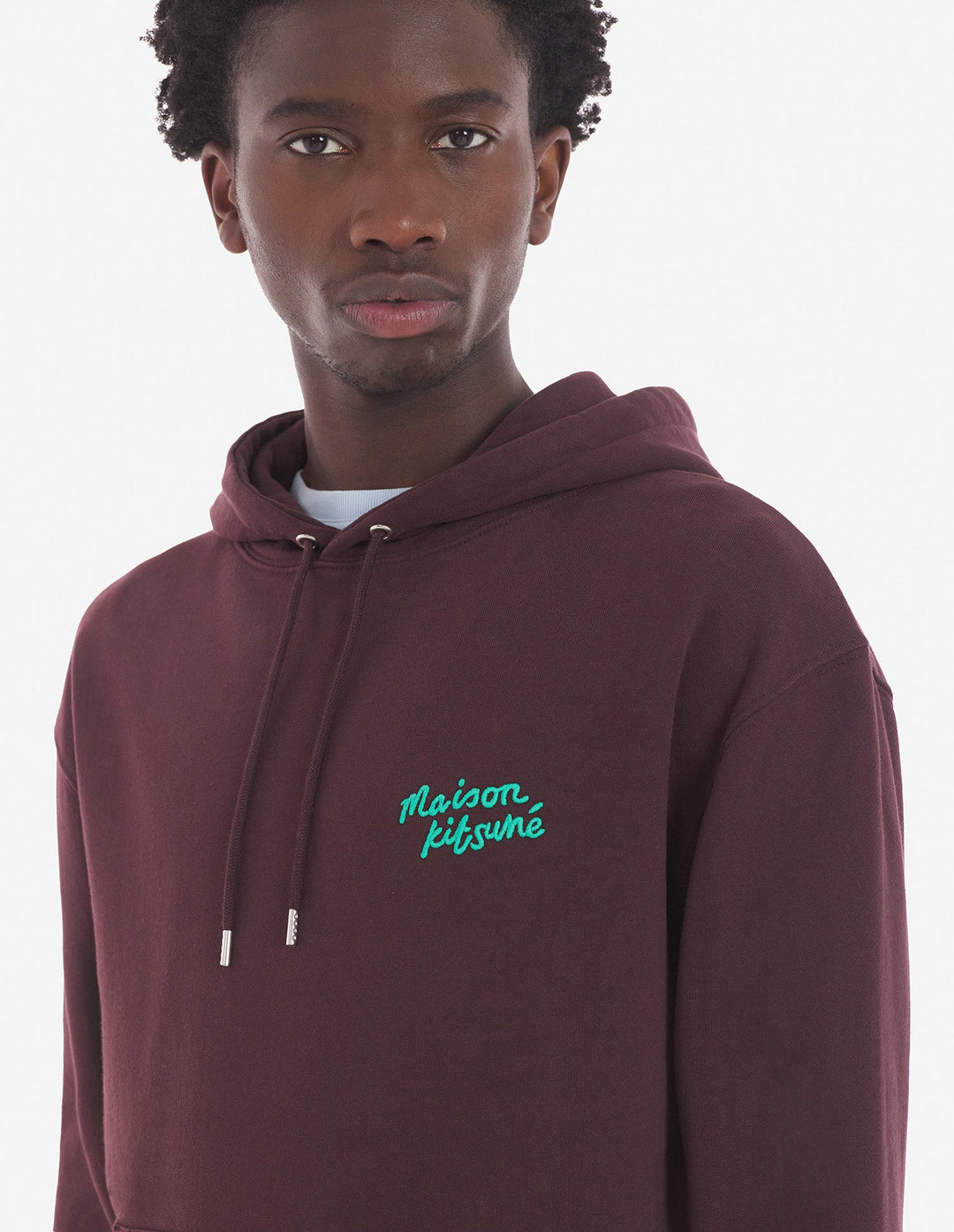 MAISON KITSUNE HANDWRITING REGULAR HOODIE