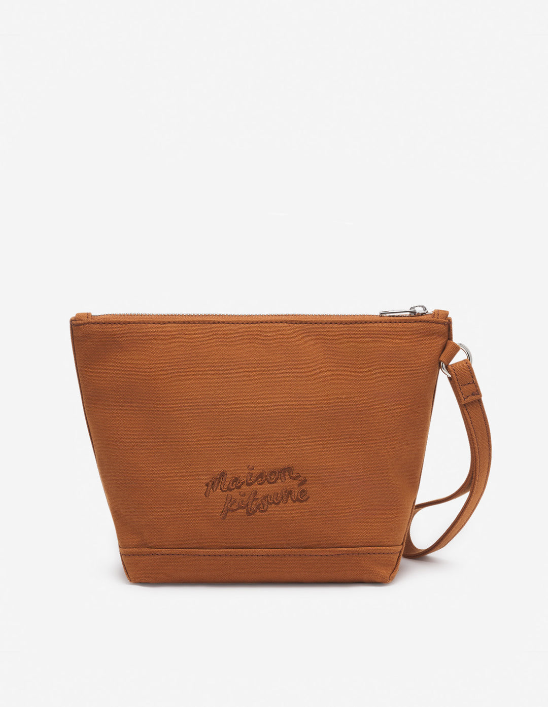 FOX HEAD ZIPPED POUCH