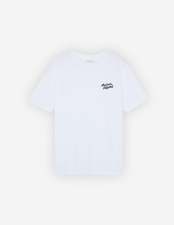 MAISON KITSUNE HANDWRITING COMFORT TEE SHIRT