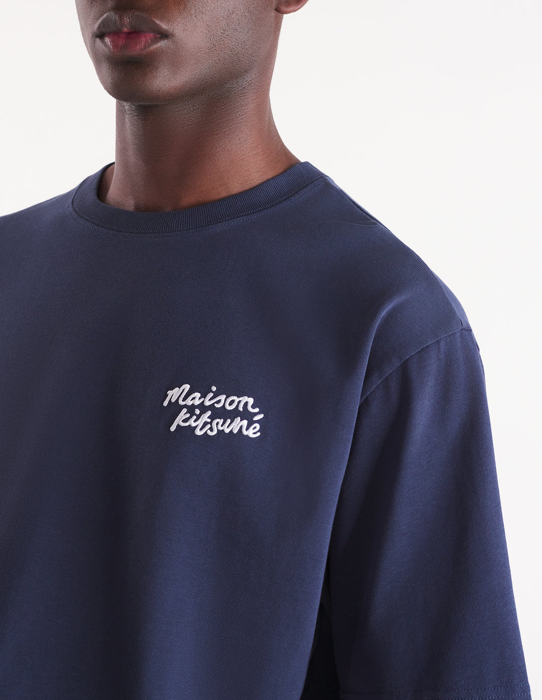 MAISON KITSUNE HANDWRITING COMFORT TEE-SHIRT