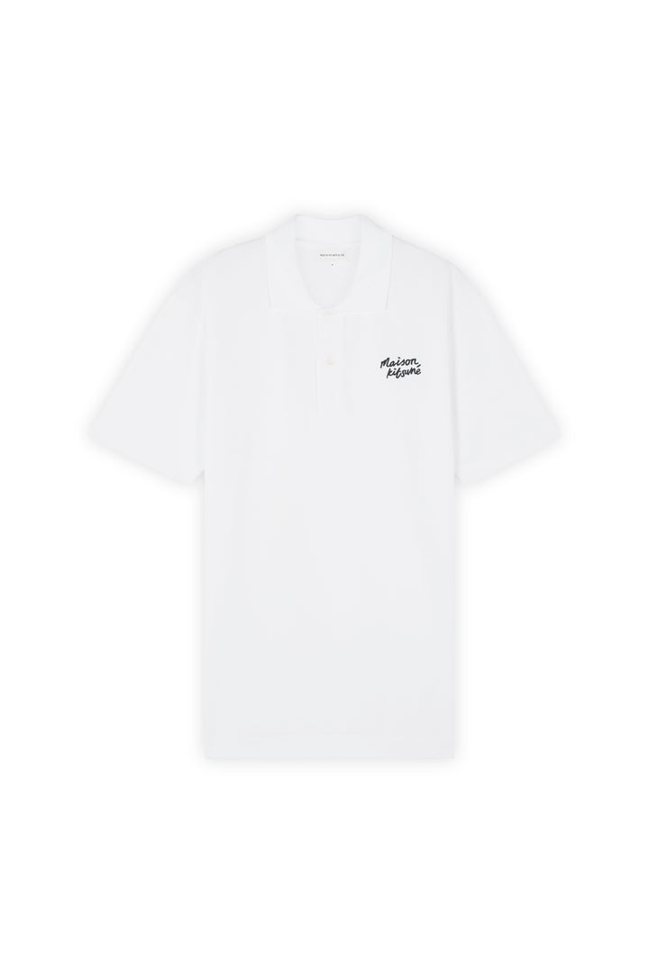 MAISON KITSUNE HANDWRITING COMFORT POLO