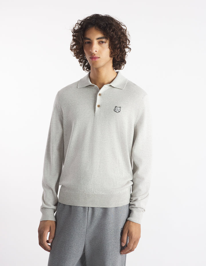 BOLD FOX HEAD PATCH POLO JUMPER