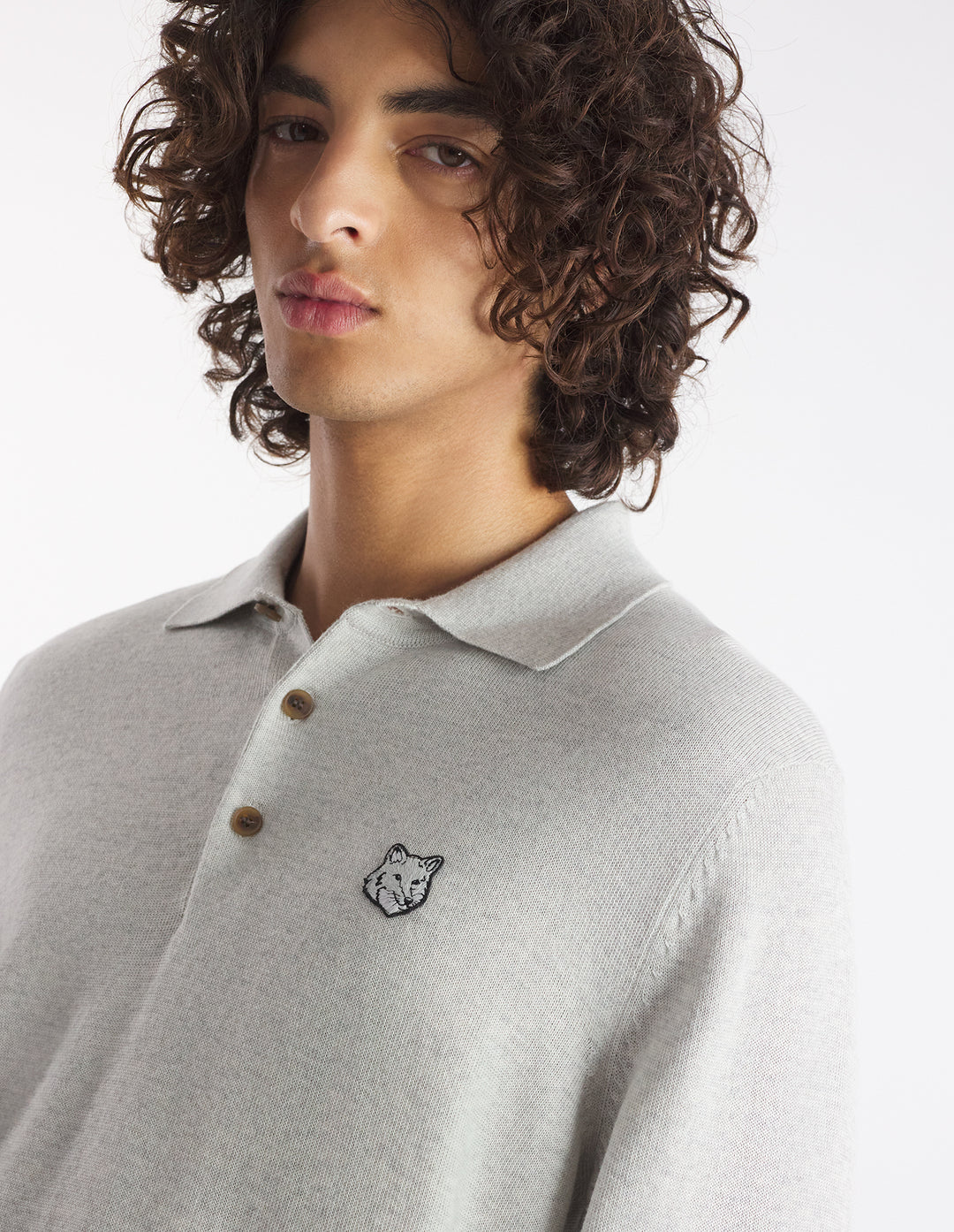 BOLD FOX HEAD PATCH POLO JUMPER