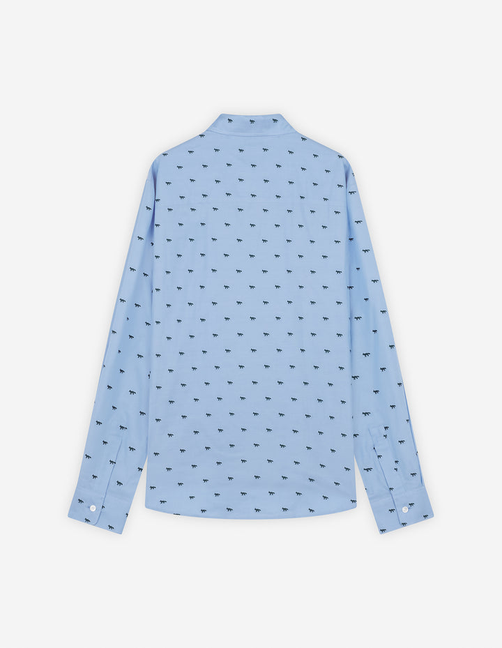 PROFILE FOX CASUAL SHIRT LIGHT BLUE/GREEN