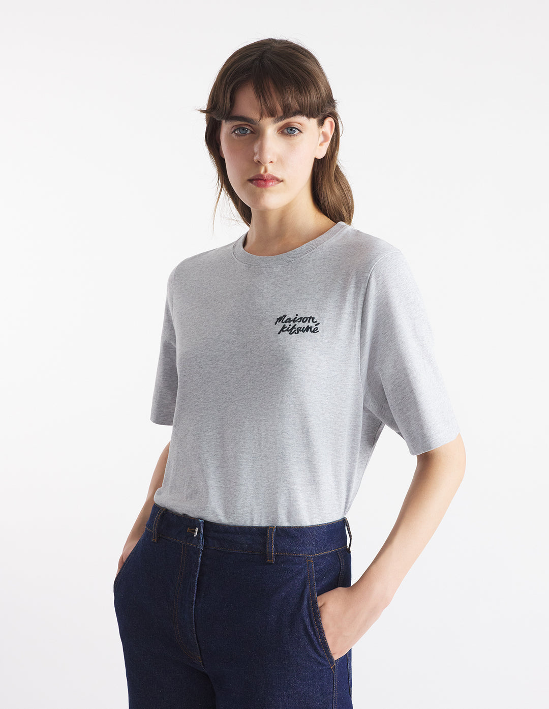 MAISON KITSUNE HANDWRITING COMFORT TEE-SHIRT