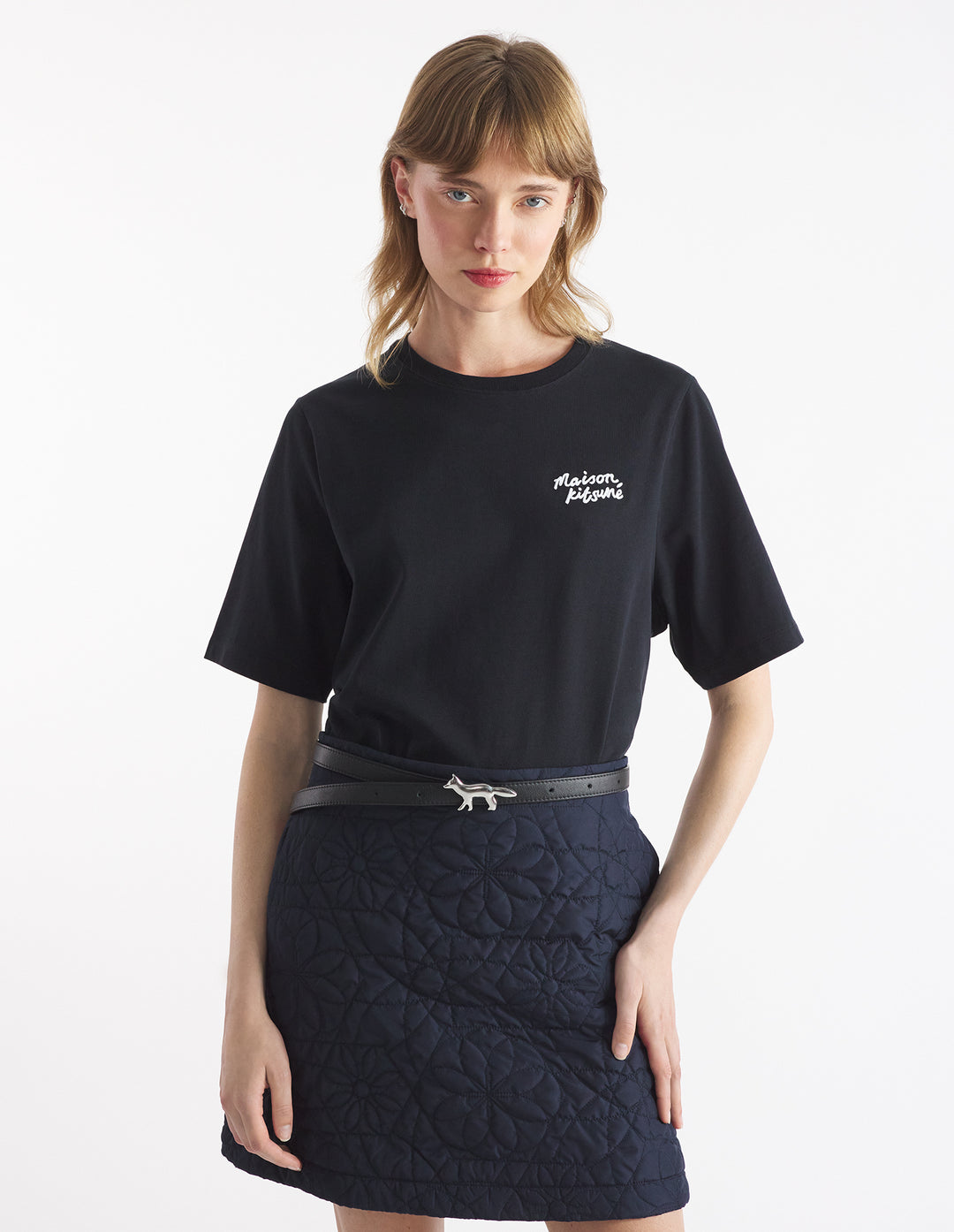 MAISON KITSUNE HANDWRITING COMFORT TEE-SHIRT