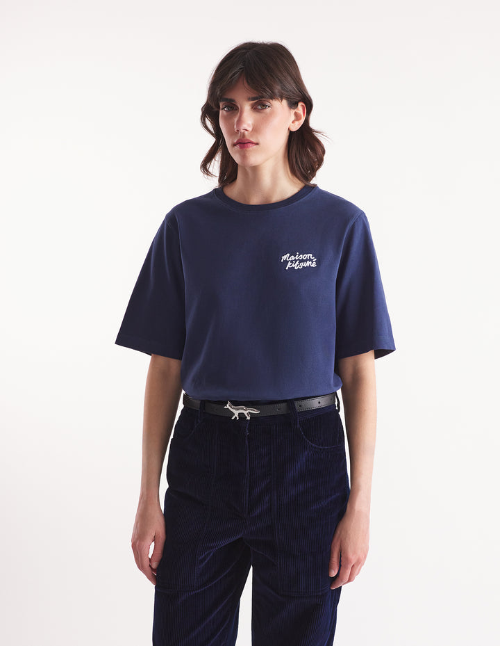 MAISON KITSUNE HANDWRITING COMFORT TEE-SHIRT