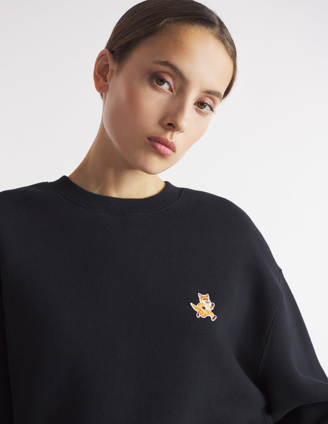 SPEEDY FOX PATCH COMFORT SWEATSHIRT