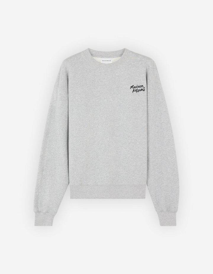 MAISON KITSUNE HANDWRITING COMFORT SWEATSHIRT