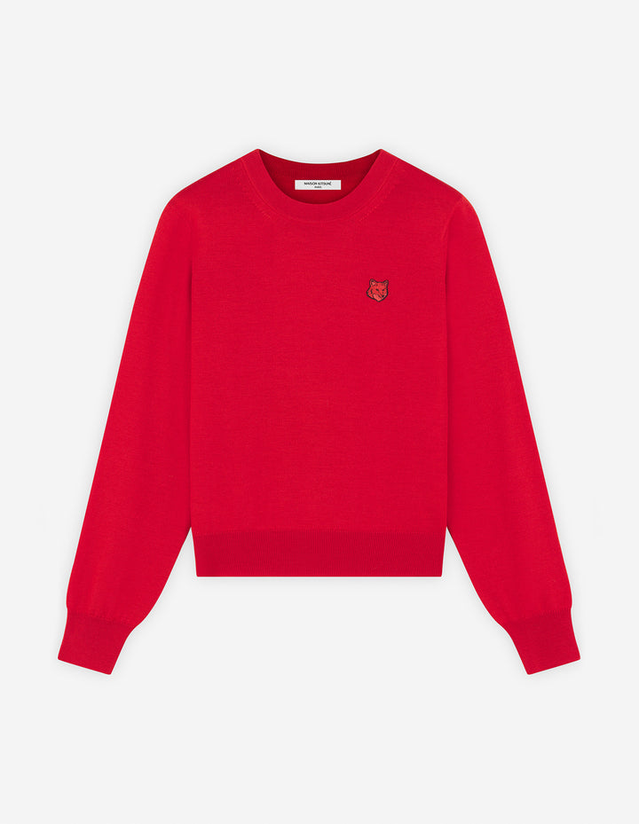 BOLD FOX HEAD PATCH REGULAR JUMPER