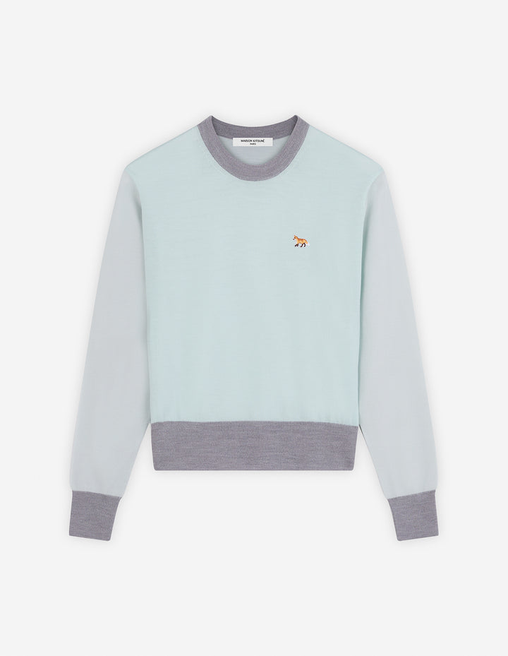 BABY FOX PATCH COLOR BLOCK JUMPER