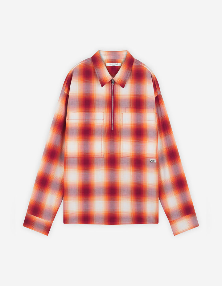 POPOVER ZIPPED SHIRT