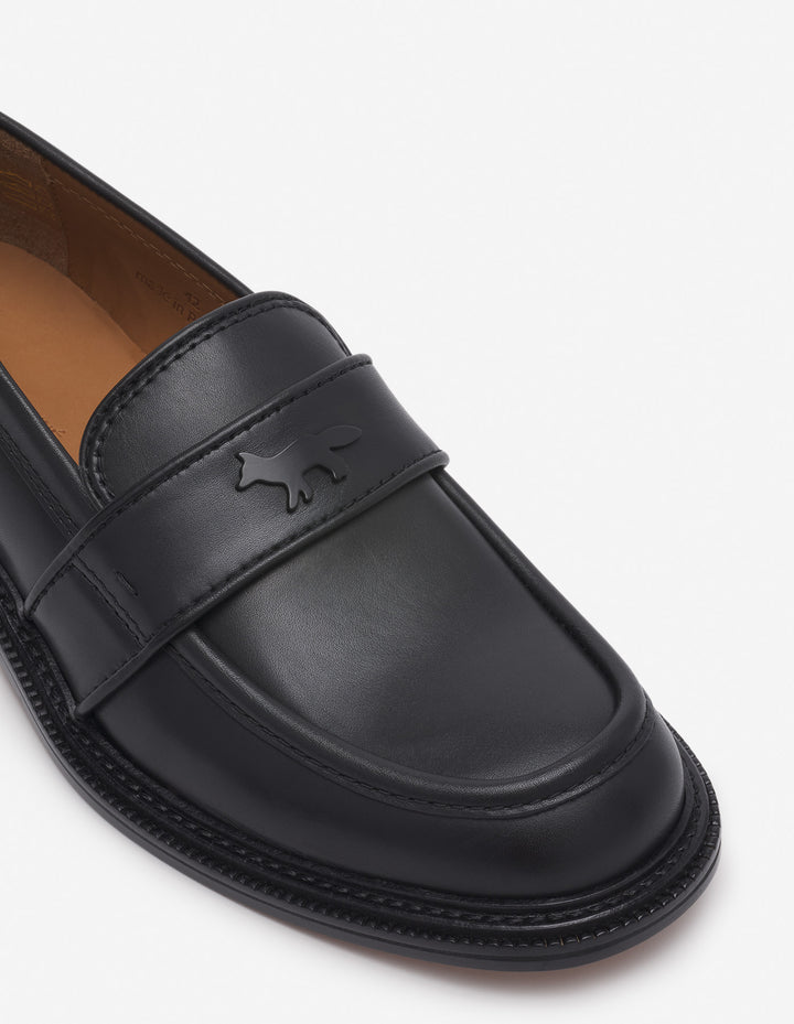 LEATHER LOAFERS BLACK