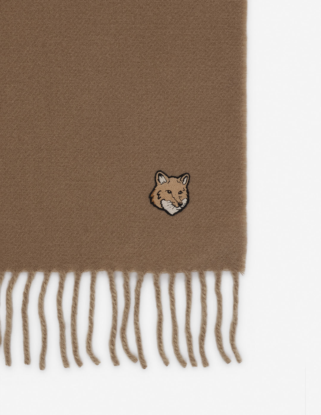 BOLD FOX HEAD DOUBLE FACE SCARF