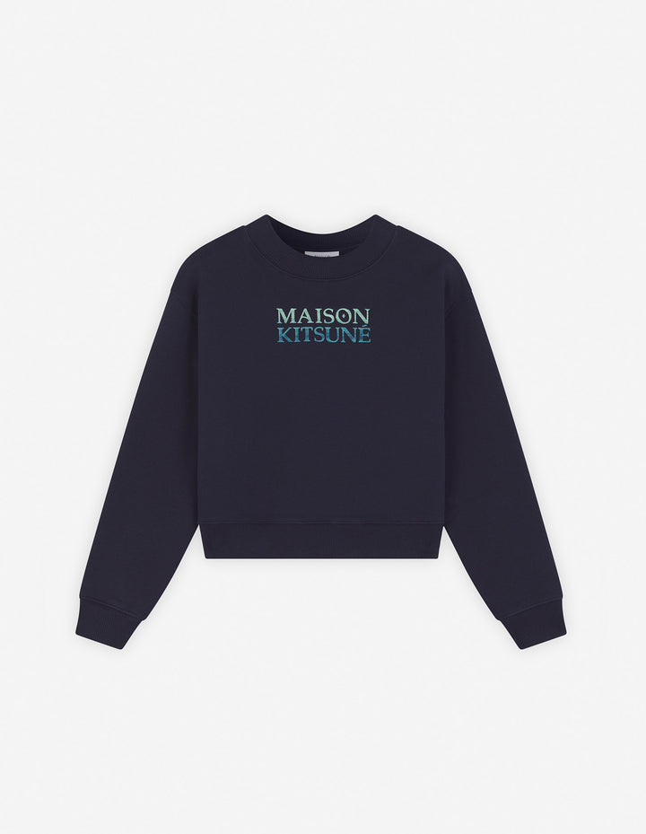 GRADIENT MAISON KITSUNE BOXY SWEATSHIRT