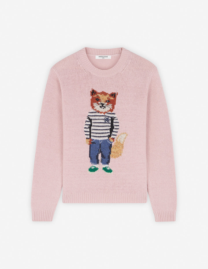 DRESSED FOX INTARSIA JUMPER