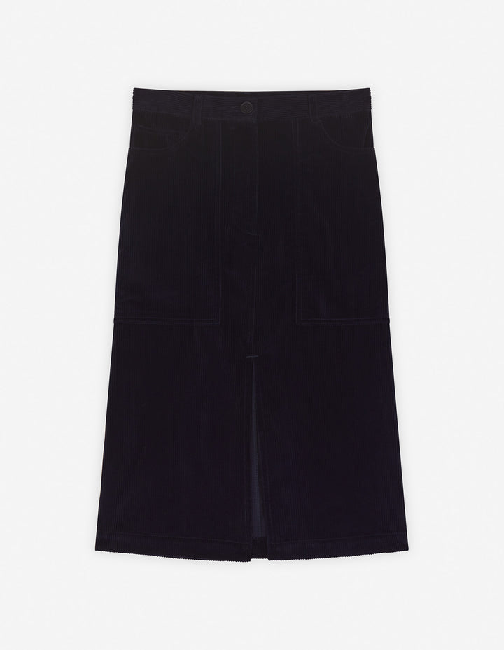 SLIT WORKWEAR SKIRT