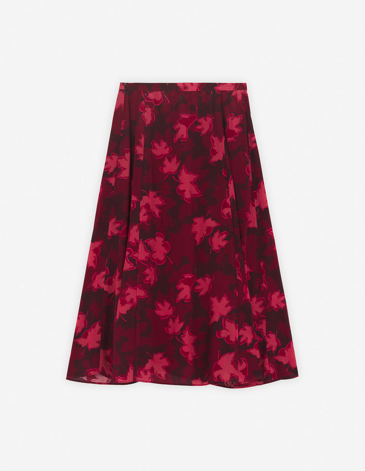 LIP DETAIL FLUID SKIRT