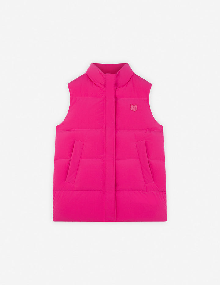 LONG SLEEVELESS PUFFER VEST