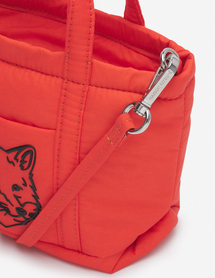 FOX HEAD PUFFER MINI TOTE