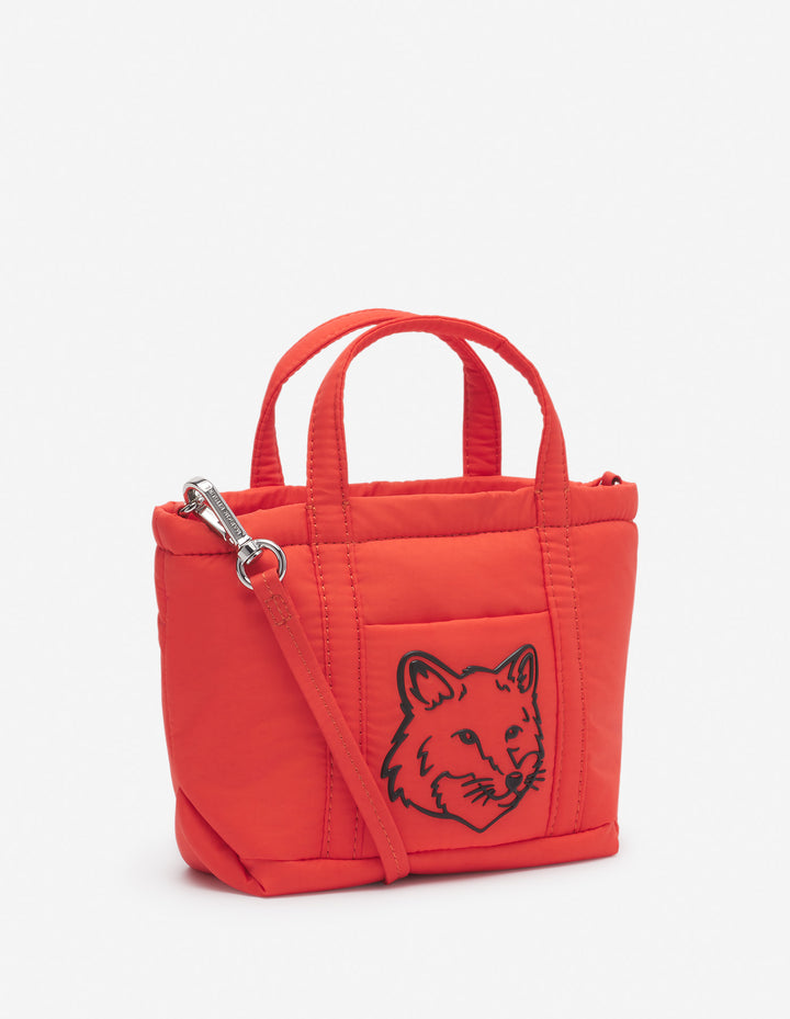 FOX HEAD PUFFER MINI TOTE