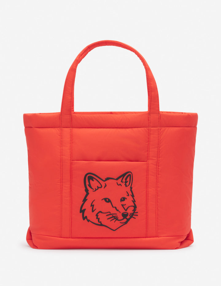 FOX HEAD PUFFER MEDIUM TOTE