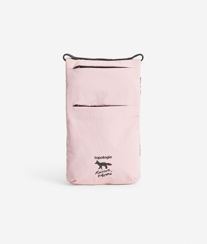 TOPOLOGIE X MAISON KITSUNE PHONE SACOCHE / POWDER PINK