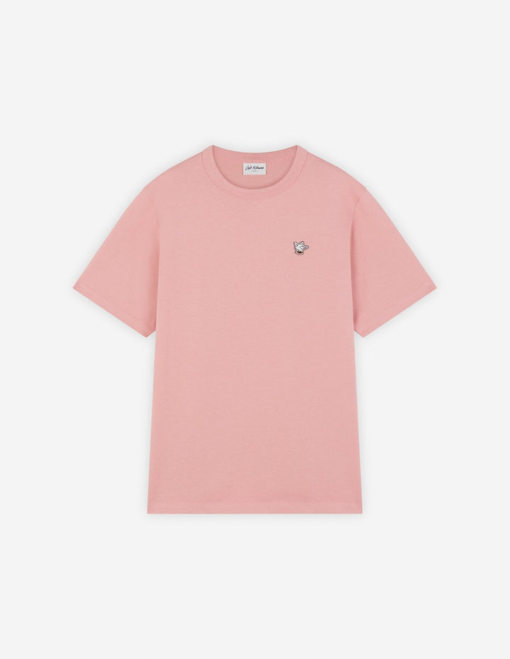 BARISTA FOX PATCH RELAXED TEE-SHIRT PINK JUICE