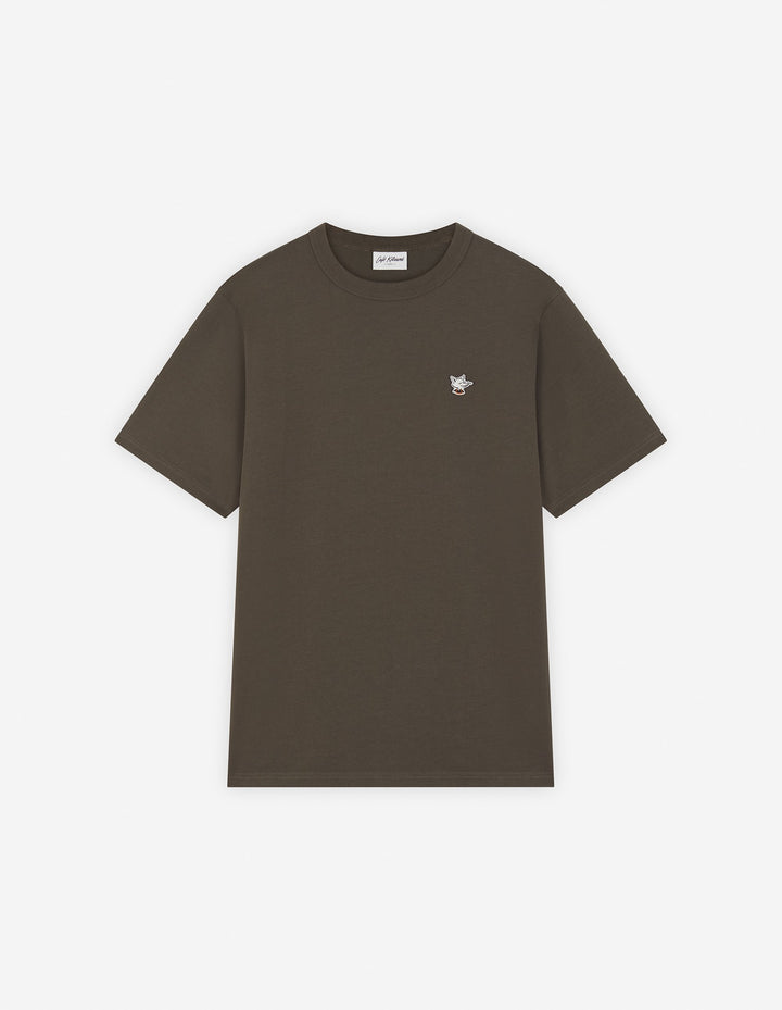 BARISTA FOX PATCH RELAXED TEE-SHIRT SENCHA GREEN